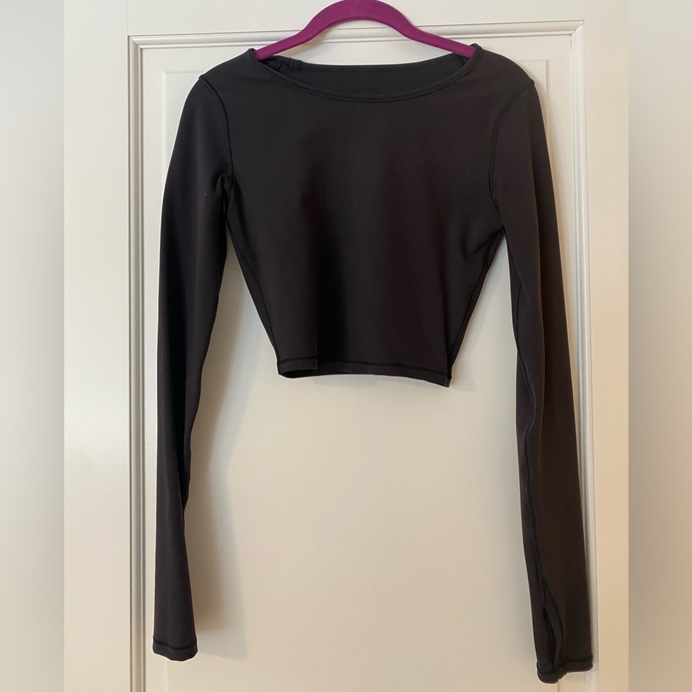 Lululemon long sleeve crop